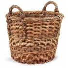 French Country Log Basket - Custom Made